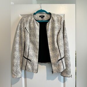 DKNY Women's Black and White Jacket